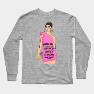 Feminist strength Long Sleeve T-Shirt